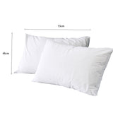 DreamZ Pillow Protector Pillowcase Cases Cover Bamboo Fabric Soft Waterproof x2 - KRE Group