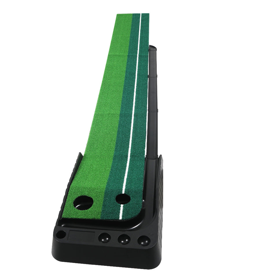 Golf Putting Mat Portable Auto Return Practice Putter Trainer Indoor Outdoor Type B - KRE Group