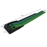 Golf Putting Mat Portable Auto Return Practice Putter Trainer Indoor Outdoor Type B - KRE Group
