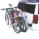 4 Bicycle Carrier Bike Car Rear Rack 2" TowBar Steel Hitch Mount Foldable - KRE Group