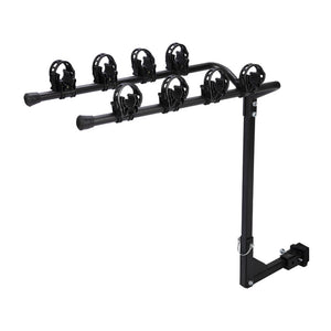 4 Bicycle Carrier Bike Car Rear Rack 2" TowBar Steel Hitch Mount Foldable - KRE Group