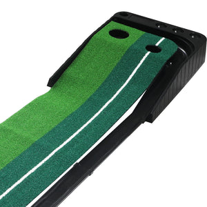 Golf Putting Mat Portable Auto Return Practice Putter Trainer Indoor Outdoor Type B - KRE Group