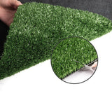 Primeturf Synthetic 10mm  1.9mx10m 19sqm Artificial Grass Fake Turf Olive Plants Plastic Lawn - KRE Group