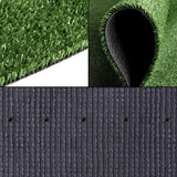 Primeturf Synthetic 10mm  1.9mx10m 19sqm Artificial Grass Fake Turf Olive Plants Plastic Lawn - KRE Group