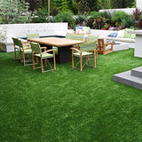 Primeturf Synthetic 10mm  1.9mx10m 19sqm Artificial Grass Fake Turf Olive Plants Plastic Lawn - KRE Group