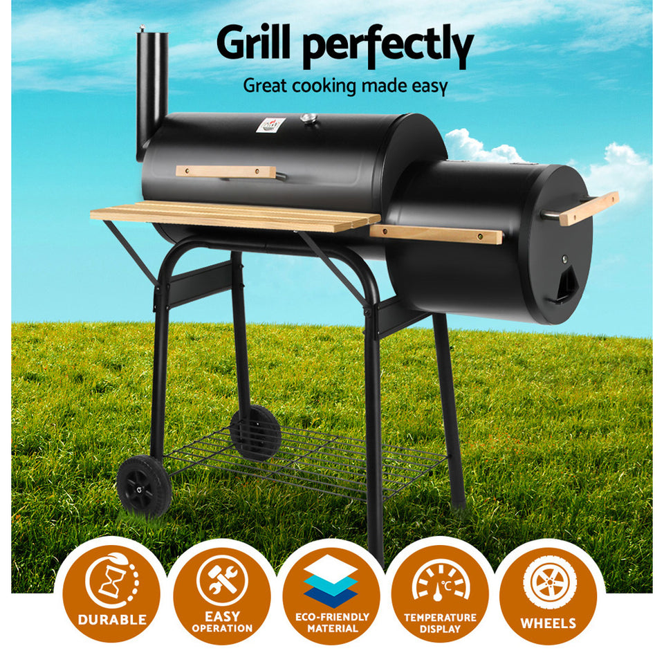 Offset BBQ Smoker 2 in 1 - KRE Group