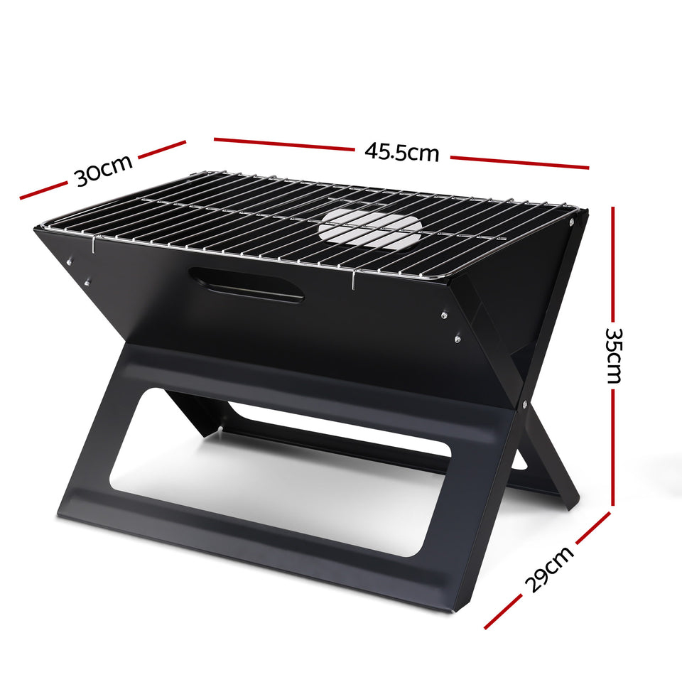 Grillz Notebook Portable Charcoal BBQ Grill - KRE Group