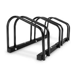 Portable Bike 3 Parking Rack Bicycle Instant Storage Stand - Black - KRE Group