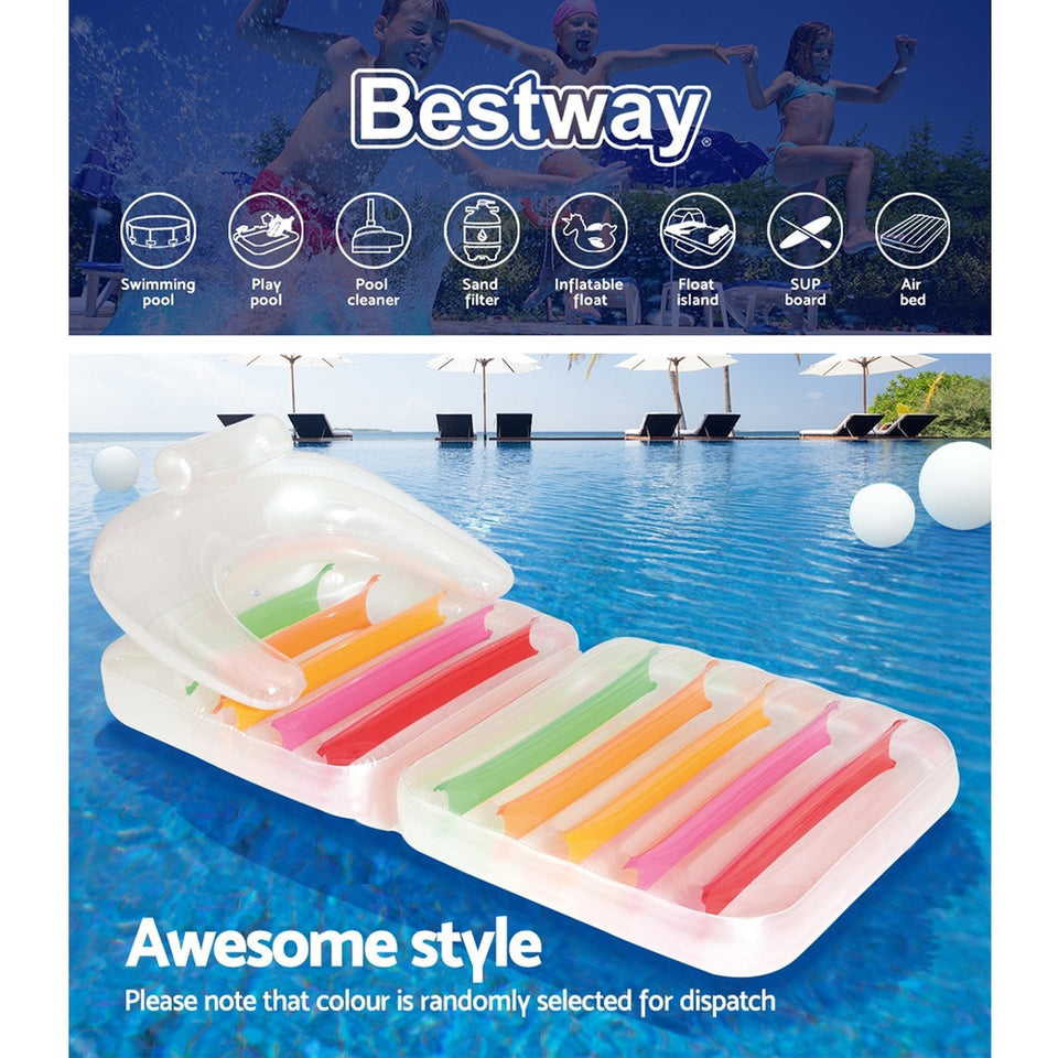 Bestway Floating Inflatable Float Floats Floaty Pool Bed Seat Toy Play Lounger - KRE Group