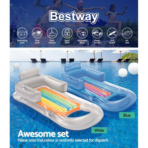 Bestway Inflatable Floating Float Floats Floaty Lounger Toy Pool Bed Seat Play - KRE Group