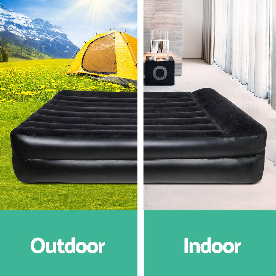 Bestway Queen Size Inflatable Air Mattress - Black - KRE Group