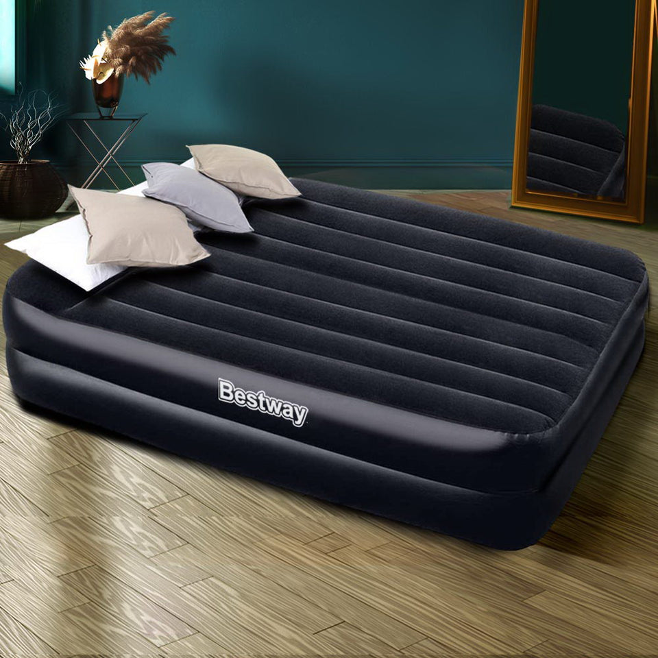 Bestway Queen Size Inflatable Air Mattress - Black - KRE Group