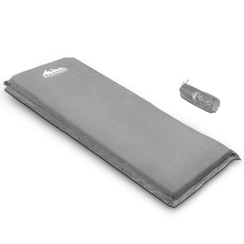 Weisshorn Single Size Self Inflating Matress - Grey - KRE Group