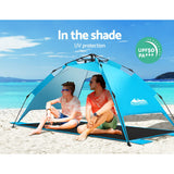 Weisshorn Pop Up Camping Tent Beach Portable Instant Up Hiking Sun Shade Shelter - KRE Group