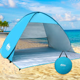 Weisshorn Pop Up Camping Tent Beach Hiking Sun Shade Shelter Fishing 3 Person - KRE Group