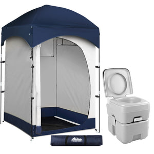 Weisshorn 20L Outdoor Portable Toilet Camping Shower Tent Change Room Ensuite - KRE Group