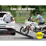 Giantz Motorcycle Motorbike Carrier Rack 2" Towbar Arm Rack Dirt Bike