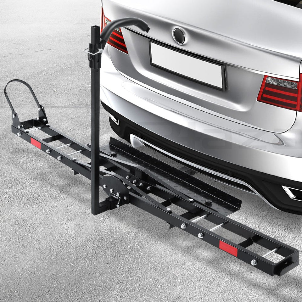 Giantz Motorcycle Motorbike Carrier Rack 2" Towbar Arm Rack Dirt Bike