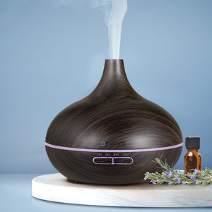 300ml 4-in-1 Aroma Diffuser Dark Wood - KRE Group