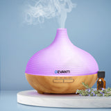 DEVANTi Aroma Diffuser Air Humidifier Night Light 300ml - KRE Group