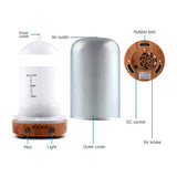 Devanti Aromatherapy Diffuser Aroma Humidifier Ultrasonic 3D Light Essential Oil - KRE Group