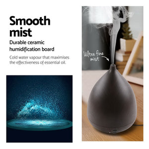 Aroma Diffuser Air Humidifier Dark Wood 300ml - KRE Group