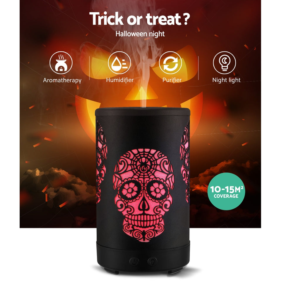 Devanti Ultraconic Aromatherapy Diffuser Aroma Oil Air Humidifier Halloween - KRE Group