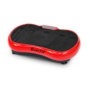 Everfit Vibration Machine Plate Platform Body Shaper Home Gym Fitness Red - KRE Group