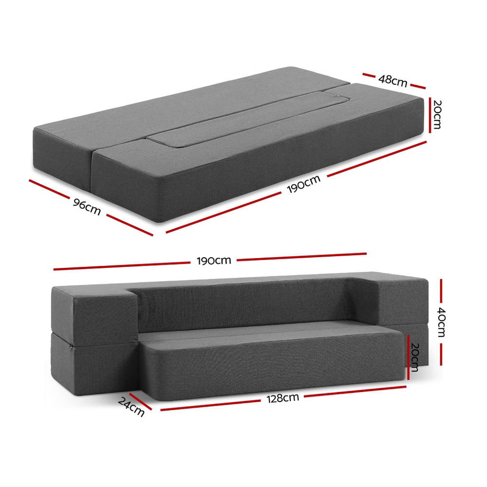 Multi-Purpose Sofa Grey - KRE Group