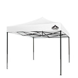 Instahut Gazebo Pop Up Marquee 3x3m Outdoor Tent Folding Wedding Gazebos White - KRE Group