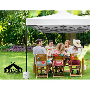 Instahut Gazebo Pop Up Marquee Outdoor Base Pod Kit Wedding Tent Canopy Leg - KRE Group