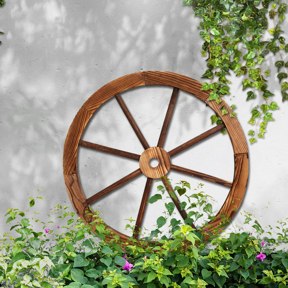 Gardeon Wooden Wagon Wheel - KRE Group