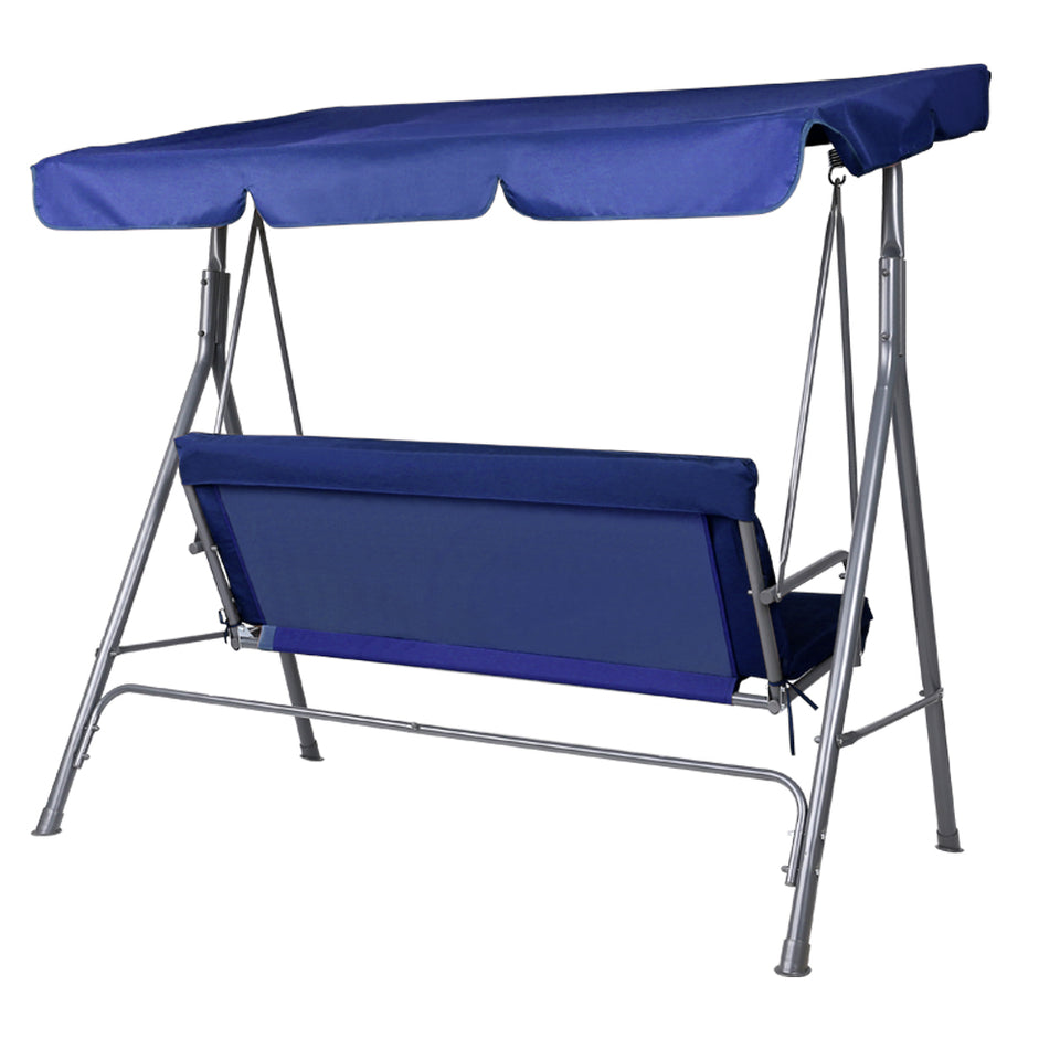 Gardeon Canopy Swing Chair - Navy - KRE Group