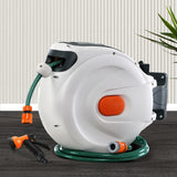 Greenfingers Retractable Hose Reel 20M Garden Water Spray Gun Auto Rewind - KRE Group