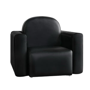 Keezi Kids Chair Sofa Recliner Children Table Desk Armchair Leather Couch Black - KRE Group