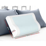 Giselle Bedding Set of 2 Cool Gell Memory Foam Pillows - KRE Group