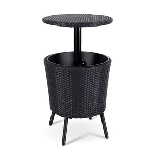 Gardeon Bar Table Outdoor Setting Cooler Ice Bucket Storage Box Party Patio Coffee Pool - KRE Group