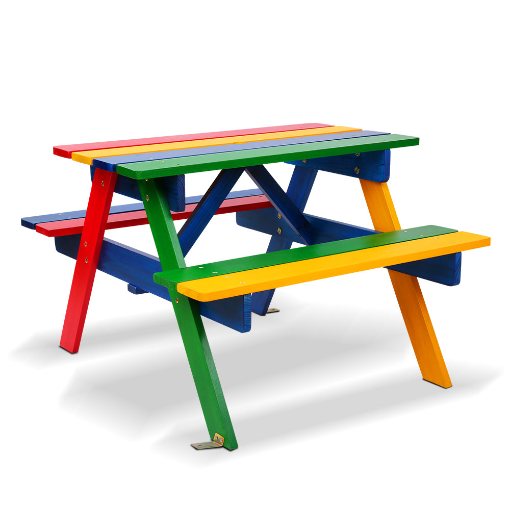 Keezi Kids Wooden Picnic Bench Set - KRE Group