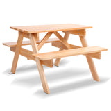 Keezi Kids Wooden Picnic Bench Set - KRE Group