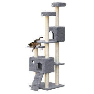 i.Pet Cat Scratching Tree 170CM Scratcher Post Pole Furniture Toy Multi Level - KRE Group