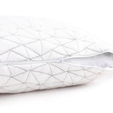 Giselle Bedding Set of 2 Rayon King Memory Foam Pillow: 90cm x 50cm - KRE Group