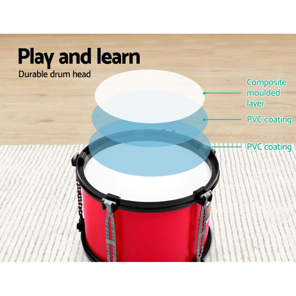 Keezi Kids 7 Drum Set Junior Drums Kit Musical Play Toys Children's Mini Big Band - KRE Group