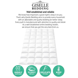 Giselle Bedding Double Size Duck Down Quilt - KRE Group