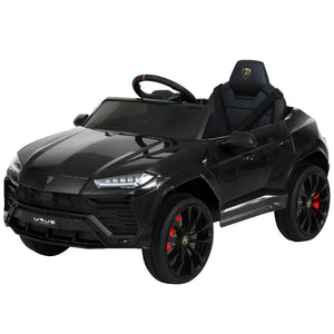 12V Electric Kids Ride On Toy Car Licensed Lamborghini URUS Remote Control Black - KRE Group