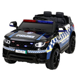 Ride On Car for Kids Inspired Patrol Police Black - Electric Powered - KRE Group