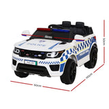 Ride On Car for Kids Inspired Patrol Police White - Electric Powered - KRE Group