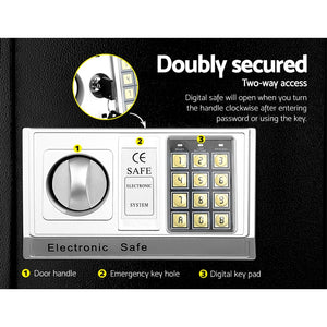 UL-TECH Electronic Safe Digital Security Box 20L - KRE Group