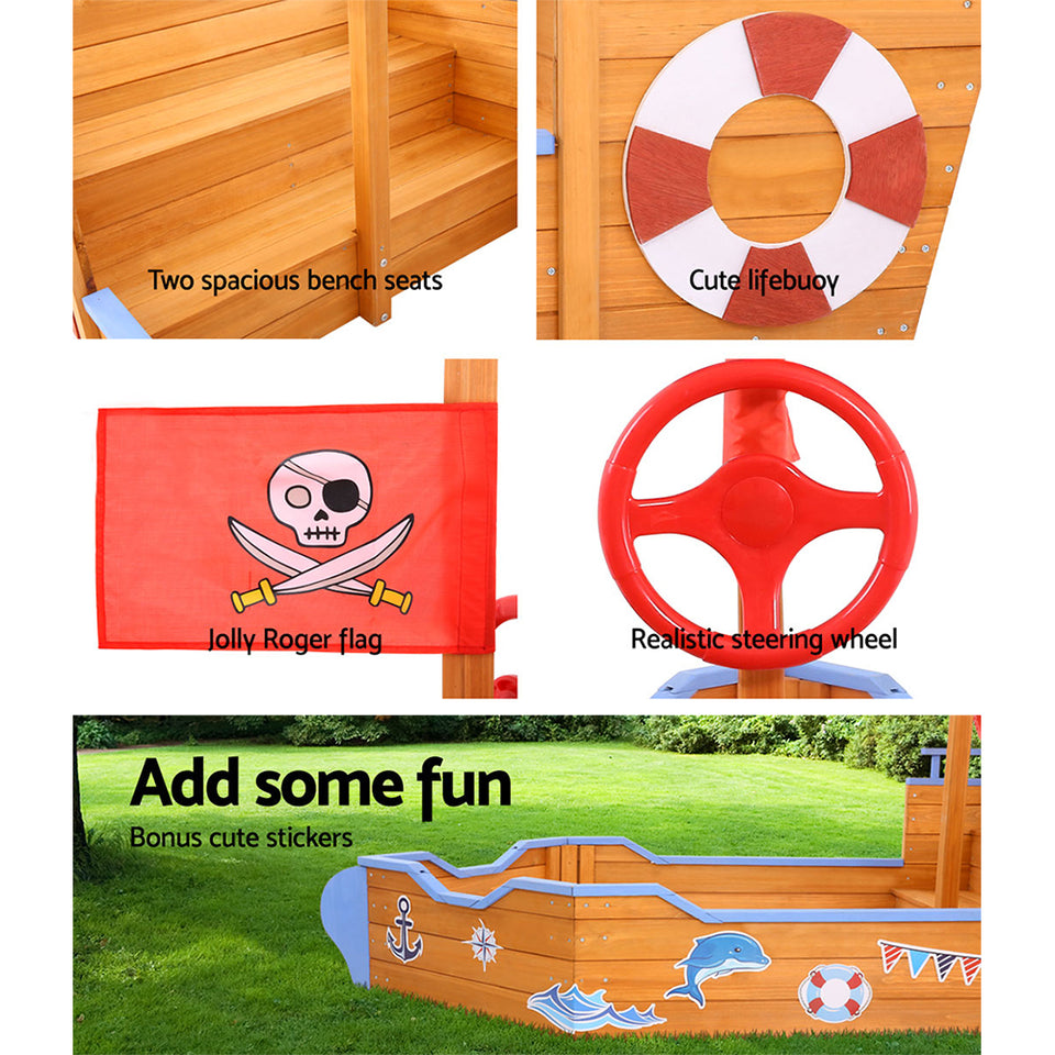 Keezi Boat Sand Pit - KRE Group