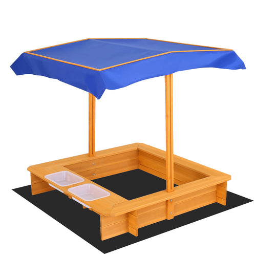 Keezi Outdoor Canopy Sand Pit - KRE Group