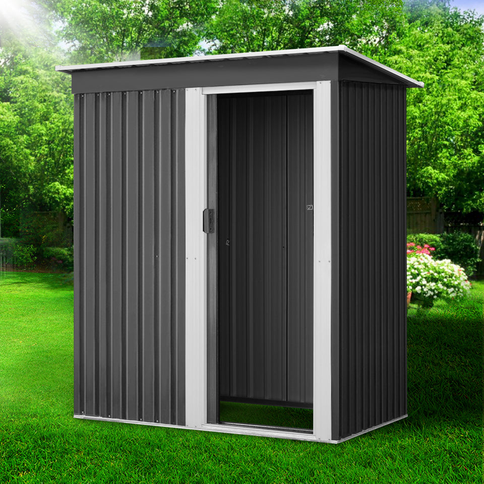 Giantz 1.64x0.89M Garden Shed Outdoor Storage Sheds Tool Workshop Shelter Metal - KRE Group